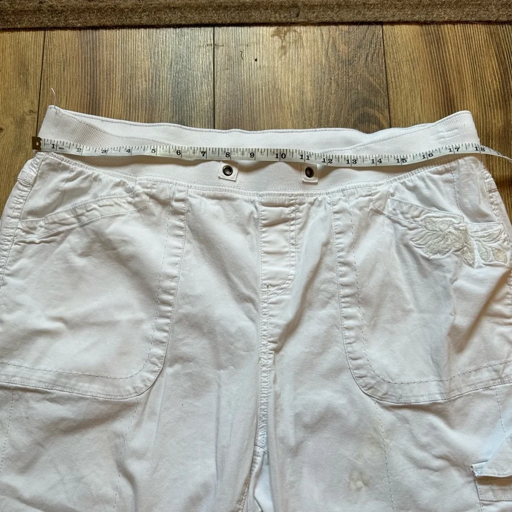 White capris  Terra and Sky 0x - Picture 6 of 6